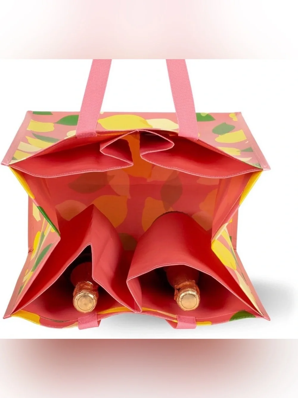 NWT Kate Spade Coral Lemon Tote Bag